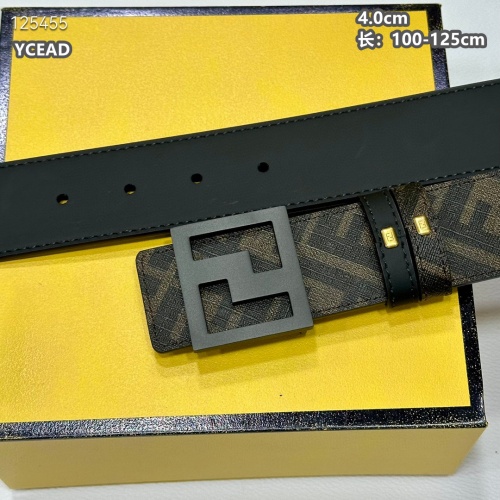 Replica Fendi AAA Quality Belts For Men #1245296 $56.00 USD for Wholesale