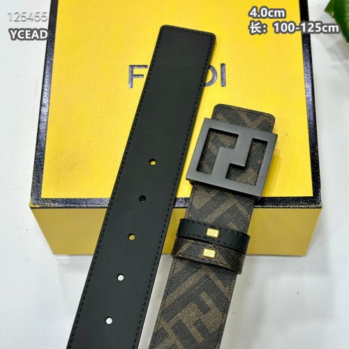 Replica Fendi AAA Quality Belts For Men #1245296 $56.00 USD for Wholesale