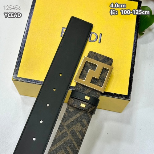 Replica Fendi AAA Quality Belts For Men #1245297 $56.00 USD for Wholesale