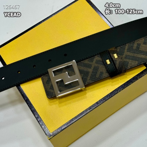 Replica Fendi AAA Quality Belts For Men #1245299 $56.00 USD for Wholesale