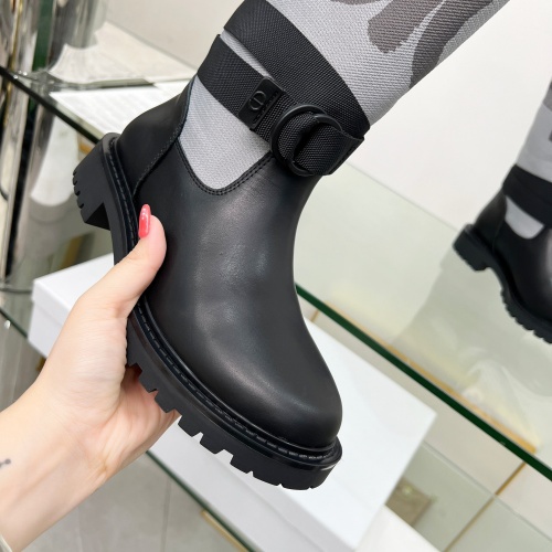 Replica Christian Dior Boots For Women #1245301 $115.00 USD for Wholesale