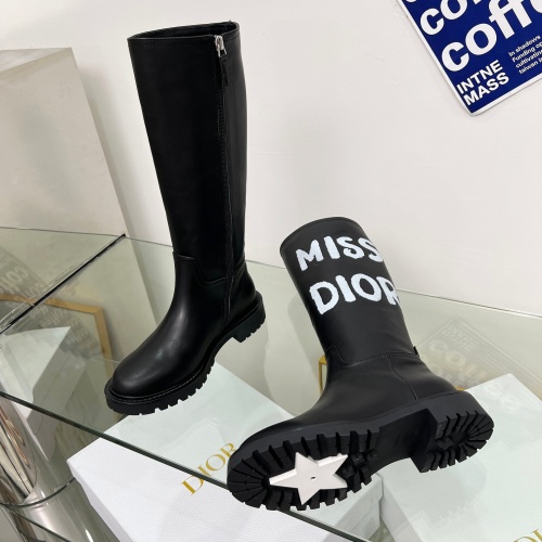 Replica Christian Dior Boots For Women #1245303 $140.00 USD for Wholesale