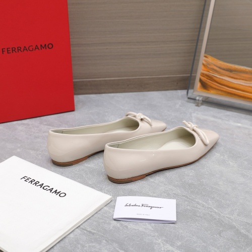 Replica Salvatore Ferragamo Flat Shoes For Women #1245310 $112.00 USD for Wholesale