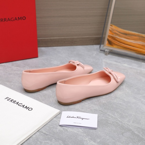 Replica Salvatore Ferragamo Flat Shoes For Women #1245311 $112.00 USD for Wholesale