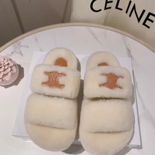 Wholesale Celine Slippers For Women #1245351 $88.00 USD, Wholesale Quality Replica Celine Slippers