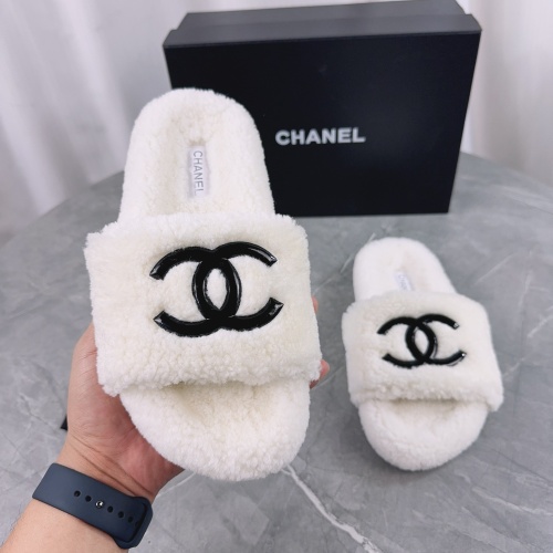 Wholesale Chanel Slippers For Women #1245368 $92.00 USD, Wholesale Quality Replica Chanel Slippers