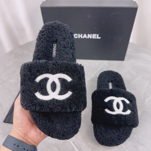 Wholesale Chanel Slippers For Women #1245369 $92.00 USD, Wholesale Quality Replica Chanel Slippers