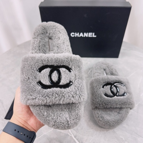 Wholesale Chanel Slippers For Women #1245370 $92.00 USD, Wholesale Quality Replica Chanel Slippers