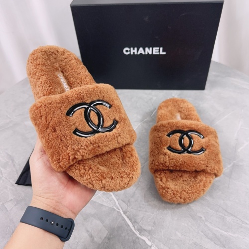 Replica Chanel Slippers For Women #1245371 $92.00 USD for Wholesale