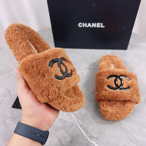 Replica Chanel Slippers For Women #1245371 $92.00 USD for Wholesale