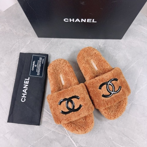 Replica Chanel Slippers For Women #1245371 $92.00 USD for Wholesale