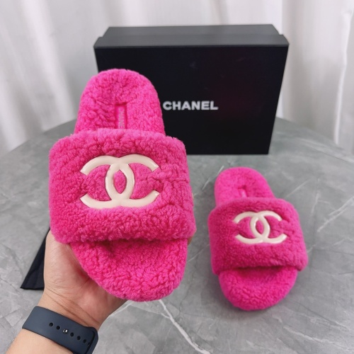 Wholesale Chanel Slippers For Women #1245372 $92.00 USD, Wholesale Quality Replica Chanel Slippers