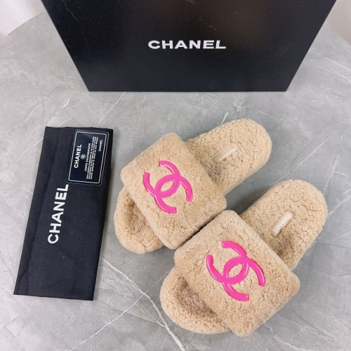 Replica Chanel Slippers For Women #1245373 $92.00 USD for Wholesale