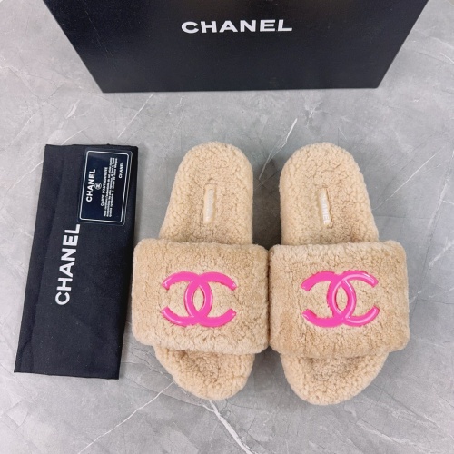 Replica Chanel Slippers For Women #1245373 $92.00 USD for Wholesale