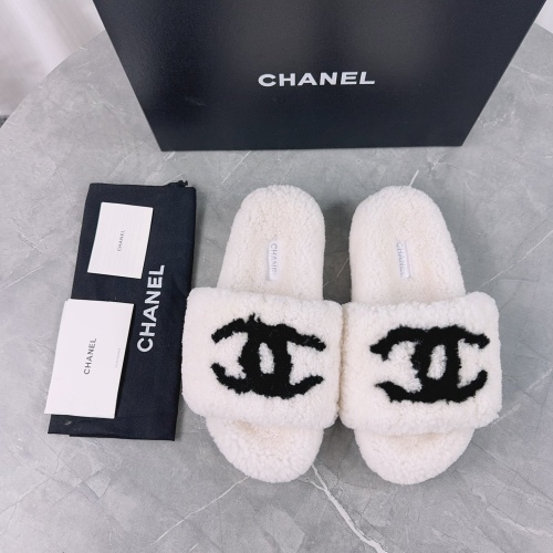 Replica Chanel Slippers For Women #1245374 $92.00 USD for Wholesale