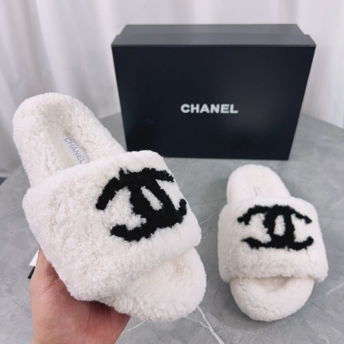 Replica Chanel Slippers For Women #1245374 $92.00 USD for Wholesale