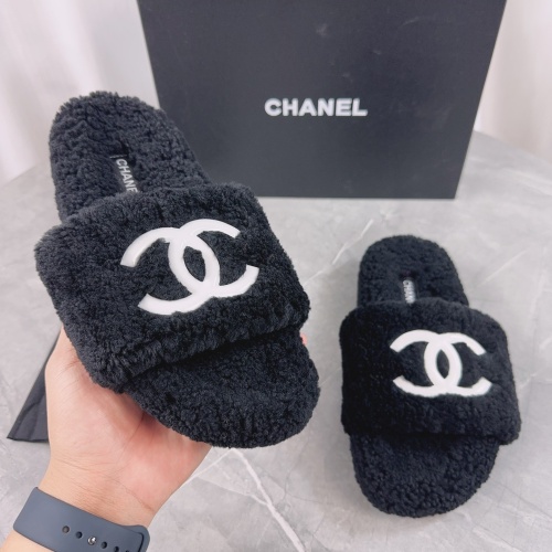 Replica Chanel Slippers For Women #1245375 $92.00 USD for Wholesale