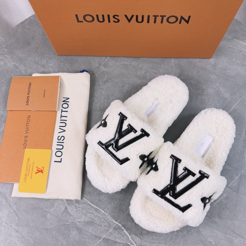 Replica Louis Vuitton Slippers For Women #1245376 $96.00 USD for Wholesale