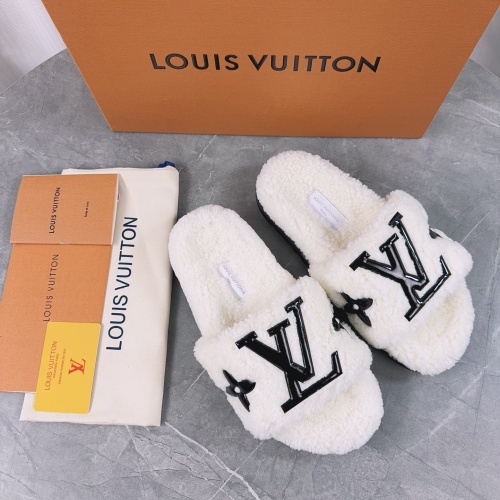 Replica Louis Vuitton Slippers For Women #1245376 $96.00 USD for Wholesale