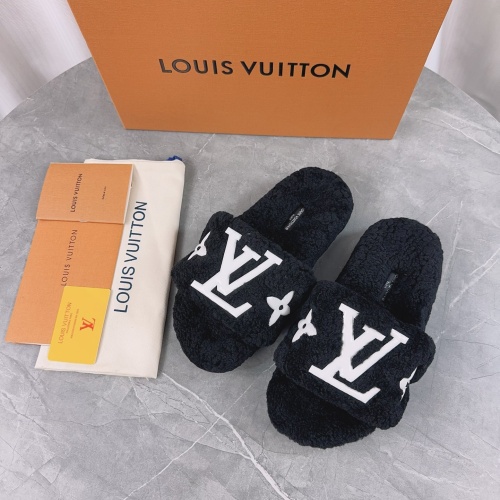 Replica Louis Vuitton Slippers For Women #1245377 $96.00 USD for Wholesale