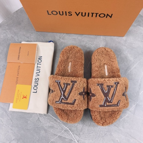 Wholesale Louis Vuitton Slippers For Women #1245379 $96.00 USD, Wholesale Quality Replica Louis Vuitton Slippers