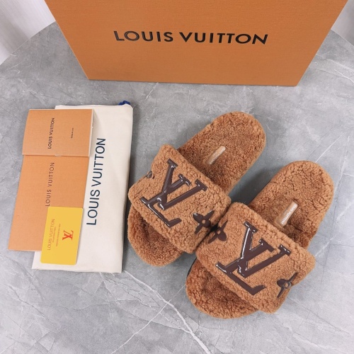 Replica Louis Vuitton Slippers For Women #1245379 $96.00 USD for Wholesale