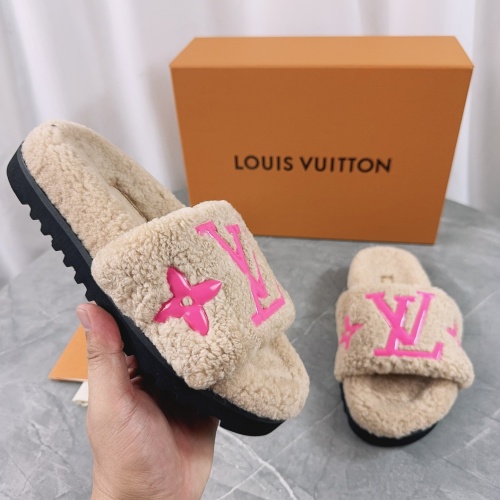 Replica Louis Vuitton Slippers For Women #1245381 $96.00 USD for Wholesale