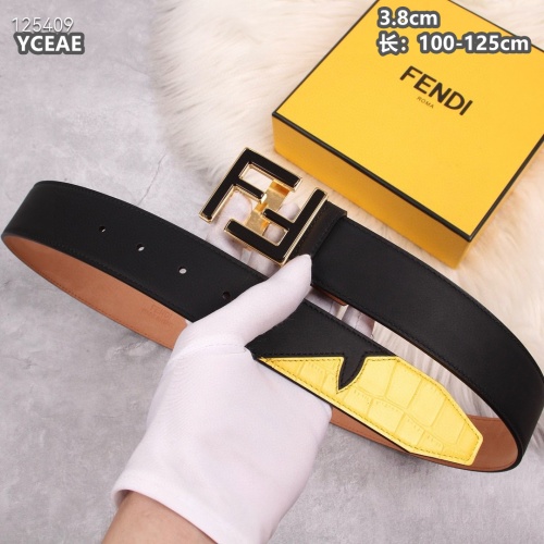 Wholesale Fendi AAA Quality Belts For Men #1245396 $60.00 USD, Wholesale Quality Replica Fendi AAA Quality Belts