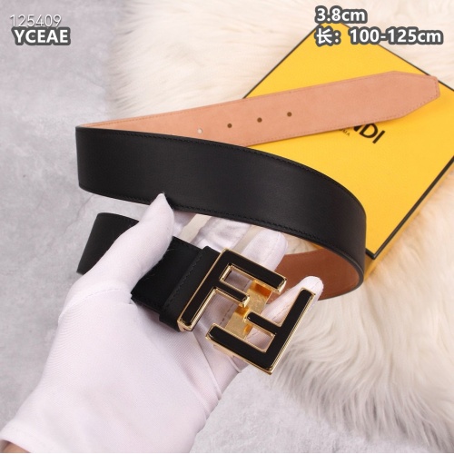 Replica Fendi AAA Quality Belts For Men #1245396 $60.00 USD for Wholesale