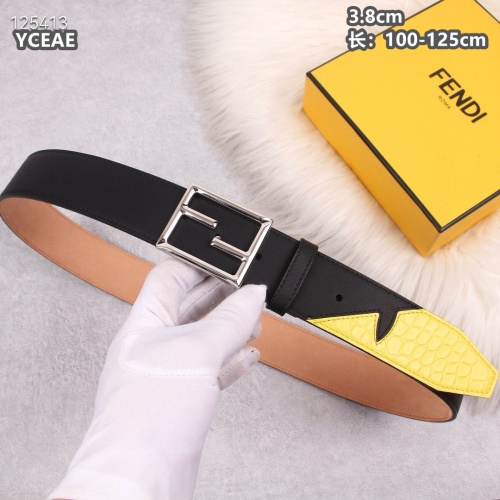 Wholesale Fendi AAA Quality Belts For Men #1245401 $60.00 USD, Wholesale Quality Replica Fendi AAA Quality Belts