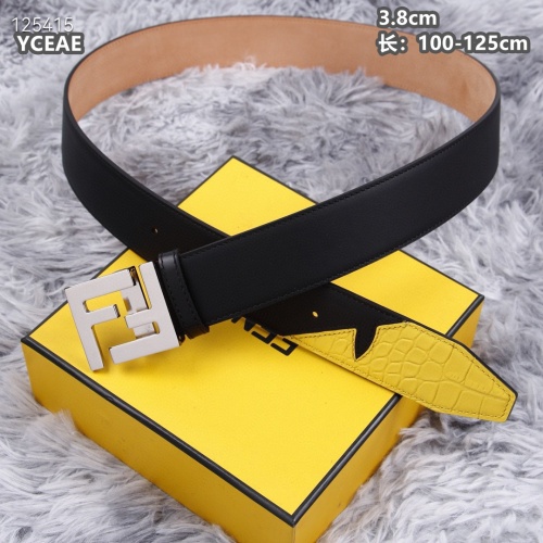 Replica Fendi AAA Quality Belts For Men #1245404 $60.00 USD for Wholesale