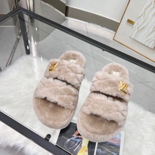 Replica Louis Vuitton Slippers For Women #1245406 $98.00 USD for Wholesale