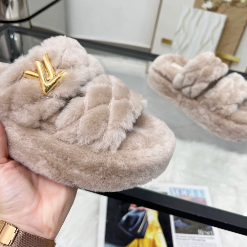 Replica Louis Vuitton Slippers For Women #1245406 $98.00 USD for Wholesale