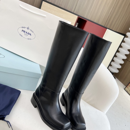 Replica Prada Boots For Women #1245413 $140.00 USD for Wholesale