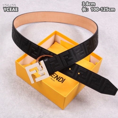 Replica Fendi AAA Quality Belts For Men #1245414 $60.00 USD for Wholesale