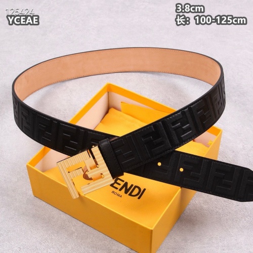 Replica Fendi AAA Quality Belts For Men #1245415 $60.00 USD for Wholesale