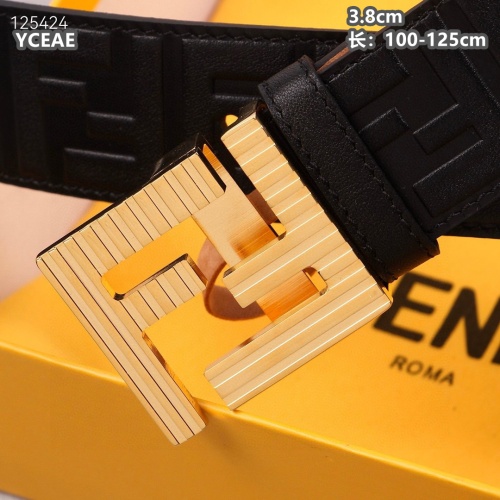 Replica Fendi AAA Quality Belts For Men #1245415 $60.00 USD for Wholesale