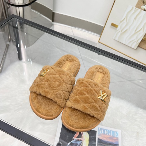 Replica Louis Vuitton Slippers For Women #1245417 $98.00 USD for Wholesale