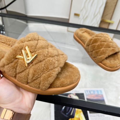 Replica Louis Vuitton Slippers For Women #1245417 $98.00 USD for Wholesale