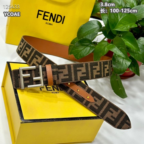 Wholesale Fendi AAA Quality Belts For Men #1245420 $60.00 USD, Wholesale Quality Replica Fendi AAA Quality Belts