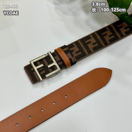 Replica Fendi AAA Quality Belts For Men #1245420 $60.00 USD for Wholesale