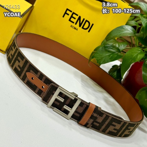 Replica Fendi AAA Quality Belts For Men #1245420 $60.00 USD for Wholesale