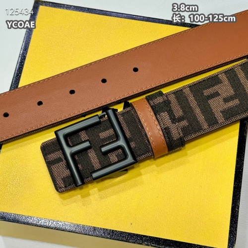 Replica Fendi AAA Quality Belts For Men #1245421 $60.00 USD for Wholesale