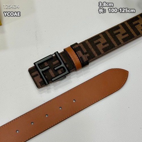 Replica Fendi AAA Quality Belts For Men #1245421 $60.00 USD for Wholesale