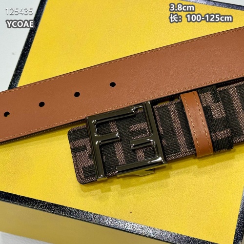 Replica Fendi AAA Quality Belts For Men #1245422 $60.00 USD for Wholesale