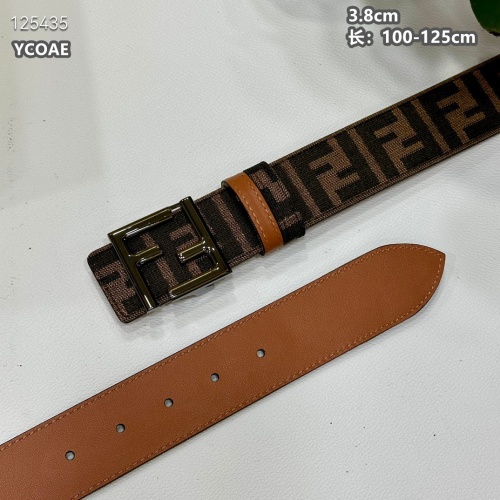 Replica Fendi AAA Quality Belts For Men #1245422 $60.00 USD for Wholesale