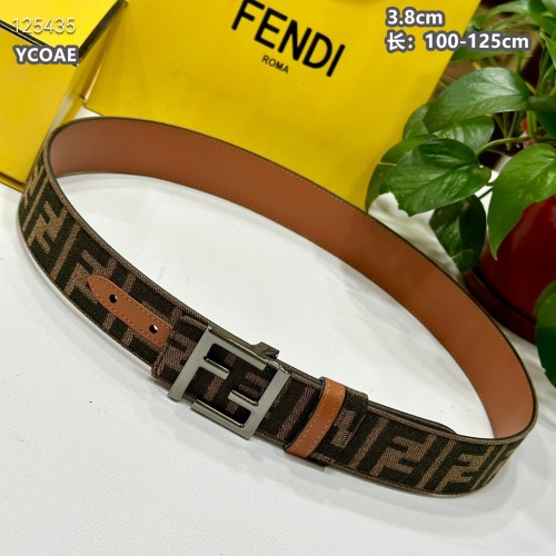 Replica Fendi AAA Quality Belts For Men #1245422 $60.00 USD for Wholesale