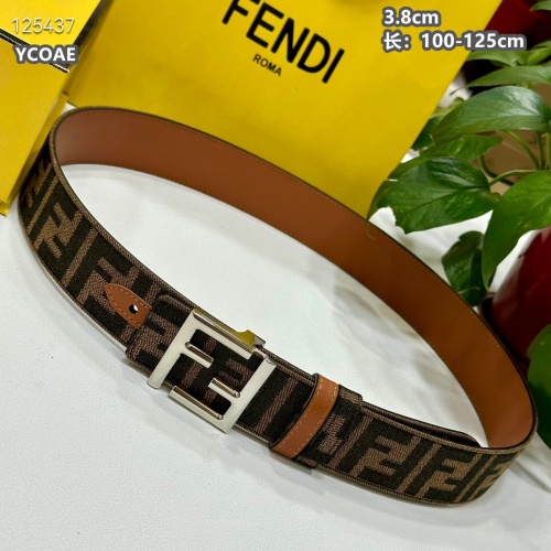 Replica Fendi AAA Quality Belts For Men #1245423 $60.00 USD for Wholesale