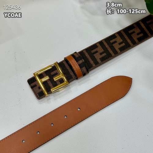 Replica Fendi AAA Quality Belts For Men #1245424 $60.00 USD for Wholesale