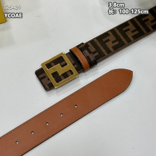 Replica Fendi AAA Quality Belts For Men #1245428 $60.00 USD for Wholesale